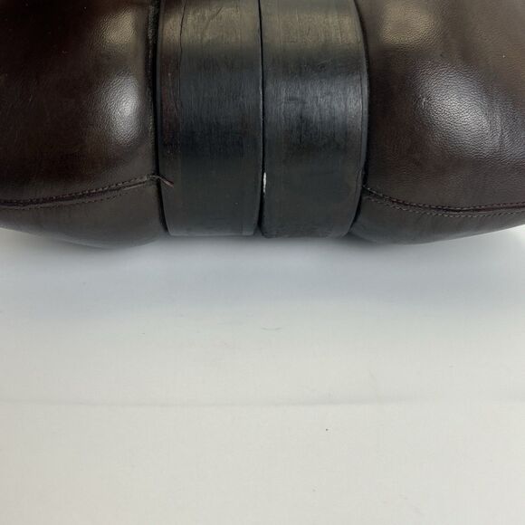 Bostonian Luxe Andover Shoes Mens Sz 11 Burgundy Leather Cap Toe Blucher Dress